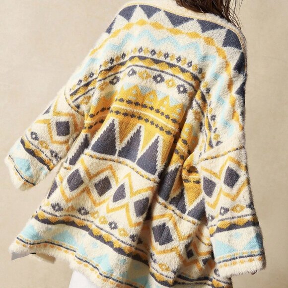 Multicolor Casual Women's Lightweight Cardigan - Picture 2 of 8